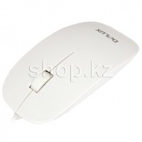 Мышь Delux DLM-111OUW, White, USB