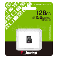 Карта памяти Micro SDXC 128Gb Kingston Canvas Select Plus, Class 10 UHS-I U1