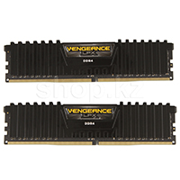 DDR-4 DIMM 16 GB 3600 MHz PC28800 Corsair Vengeance LPX, 2x 8 GB Kit, Black (CMK16GX4M2D3600C18)