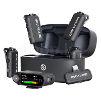 Микрофон Hollyland Lark MAX 2 Combo 4-Person Version, Black