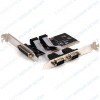 Контроллер Deluxe DLC-CL PCI to 2 x RS-232 (COM Порт) PCI LPT/SPP/EPP/ECP