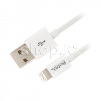 Кабель интерфейсный для Apple iPad/Phone/iPod Power Partner, 1m, White