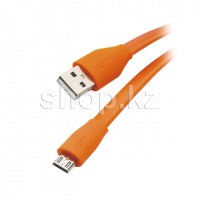Кабель интерфейсный для Micro USB OLMIO, 1m, Orange