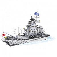 Конструктор игровой Ausini, Армия: Военный корабль