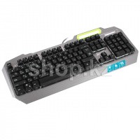 Клавиатура Defender Stainless steel GK-150DL, Steel, USB