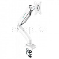 ONKRON G80, 13"-32", White мониторға арналған үстел бекіткіші