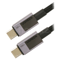 Кабель интерфейсный для USB Type-C - Type-C Ugreen L512, 2m, Gray