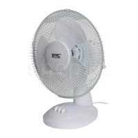 Вентилятор настольный SVC AFD-925, White