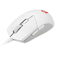MSI Clutch GM11, White, USB тінтуірі