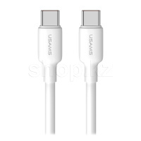 USB Type-C - Type-C Usams SJ-614, 2m, White интерфейс кабелі