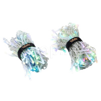 Twinkly Icicle 190 RGB LED, White гүл тізбегі