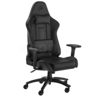 Кресло геймерское Corsair TC100 RELAXED, Leatherette, Black