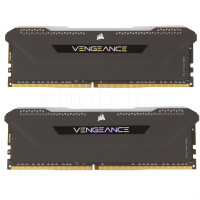 DDR-4 DIMM 16 GB 3600 MHz Corsair Vengeance RGB Pro SL, 2x 8 GB Kit, Black, BOX (CMH16GX4M2D3600C)