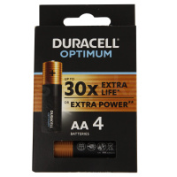 Duracell Optimum AA MX1500, 1.5V, 4 дана, батареясы
