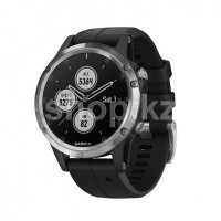 Смарт-часы Garmin Fenix 5 Plus, Black-Silver
