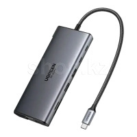 USB HUB 11-port USB 3.0 Ugreen Revodok CM639, Silver