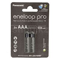 Panasonic Eneloop Pro AAA BK-4HCDE/2CP, 930mAh (2шт.) аккумуляторы