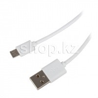 Кабель интерфейсный для Micro USB iPower iPiMUU, White