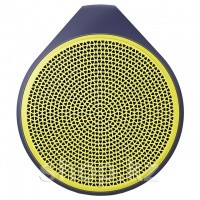 Колонка портативная Logitech X-100, Yellow-Blue