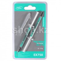 Термопаста DeepCool EX750, 2 шприца, 3 г