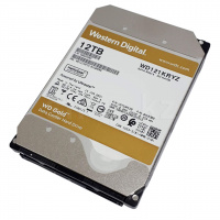 HDD 12 TB Western Digital (WD121KRYZ), 3.5", 256 MB, SATA III, Gold қатқыл дискі