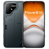 Tecno Pova 8 5G, 8 GB, 256 GB, Graphite Black (LK6) смартфоны