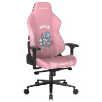Кресло игровое компьютерное DXRacer CRAFT Hello Human Cat CRA/H008/P, Pink-White