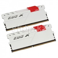 DDR-4 DIMM 16Gb/3000MHz PC24000 Geil EVO X, 2x8Gb Kit, White, BOX (GEXW416GB3000C16ADC)