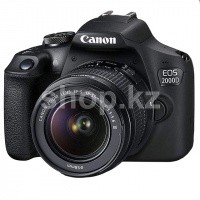Фотоаппарат Canon EOS-2000D Kit, 18-55mm III, Black