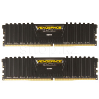 DDR-4 DIMM 64 GB 3600 MHz PC28800 Corsair Vengeance LPX, 2x 32 GB Kit, Black (CMK64GX4M2D3600C18)
