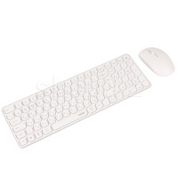 Клавиатура Rapoo 9320M, White, USB + мышь