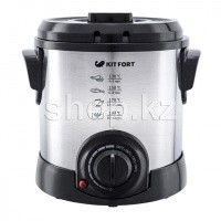 Фритюрница Kitfort КТ-2011, Black-Steel