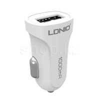 Зарядное устройство LDNIO DL-C17, автомобиль, USB + кабель USB Type-C