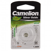 Батарейка Camelion Silver Oxide SR58-BP1(0%Hg), 1.55V (1шт.)