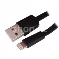 Apple Lightning Usams SJ-199, 1.2m, Black интерфейс кабелі