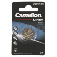 Camelion Lithium CR2025-BP1, 3V (1 дана) батареясы