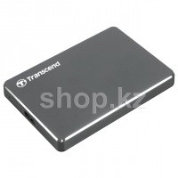 Внешний жесткий диск 1000Gb 2.5  , Transcend StoreJet 25C3, Gray