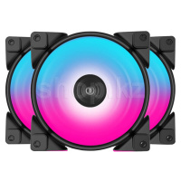 PCCooler Halo FRGB  3in1 Kit, Black корпусына арналған желдеткіш жиынтығы