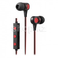 Bluetooth гарнитура Nobby Practic 001-001, Black-Red