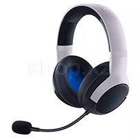 Razer Kaira HyperSpeed for PlayStation Licensed, White bluetooth гарнитурасы