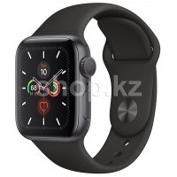 Apple Watch Series 5, 40mm, Space Gray-Black (MWV82LL/A) смарт сағаты