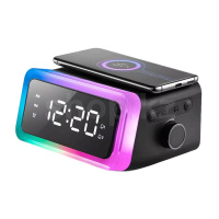 Kitfort КТ-3314, Black үстел сағаттарымен колонкасы