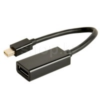 Переходник Mini DisplayPort - DisplayPort, Cablexpert A-mDPM-DPF-001, OEM