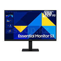 24" Samsung Essential S3 LS24D304GAIXCI, Black мониторы