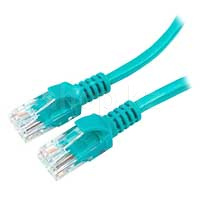Patch cord RJ-45 5е cat Cablexpert PP12-1.5M/G, UTP, 1.5m, Green