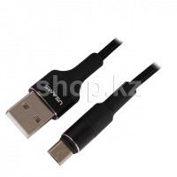 Кабель интерфейсный для Micro USB Usams SJ-224, 1.2m, Black
