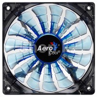 Вентилятор для корпуса AeroCool Shark Fan, 14cm, Blue