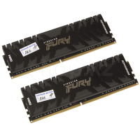 DDR-4 DIMM 16 GB 4600 MHz Kingston Fury Renegade, 2x 8 GB Kit, Black, BOX (KF446C19RBK2/16)