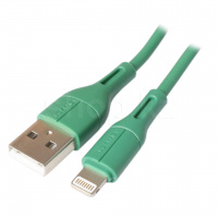 Lightning Usams SJ500, 1m, Green интерфейс кабелі