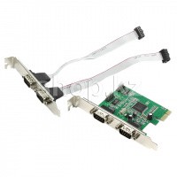 Контроллер PCI-E to 4хRS232, Moschip MCS9904